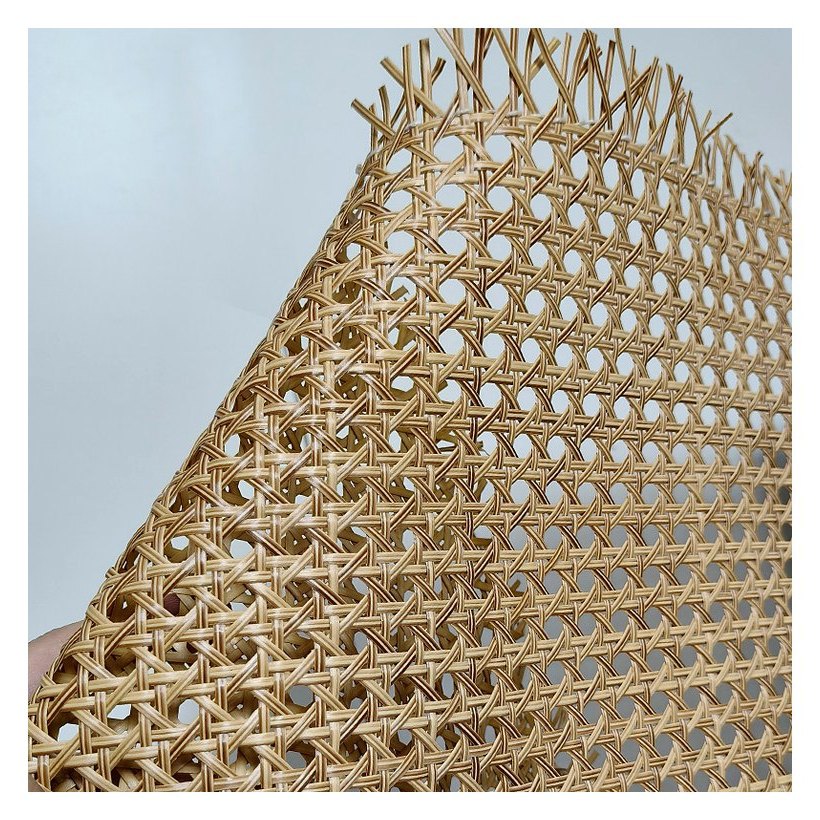 Wood Grain PE Octagon Rattan Mesh product photo 4