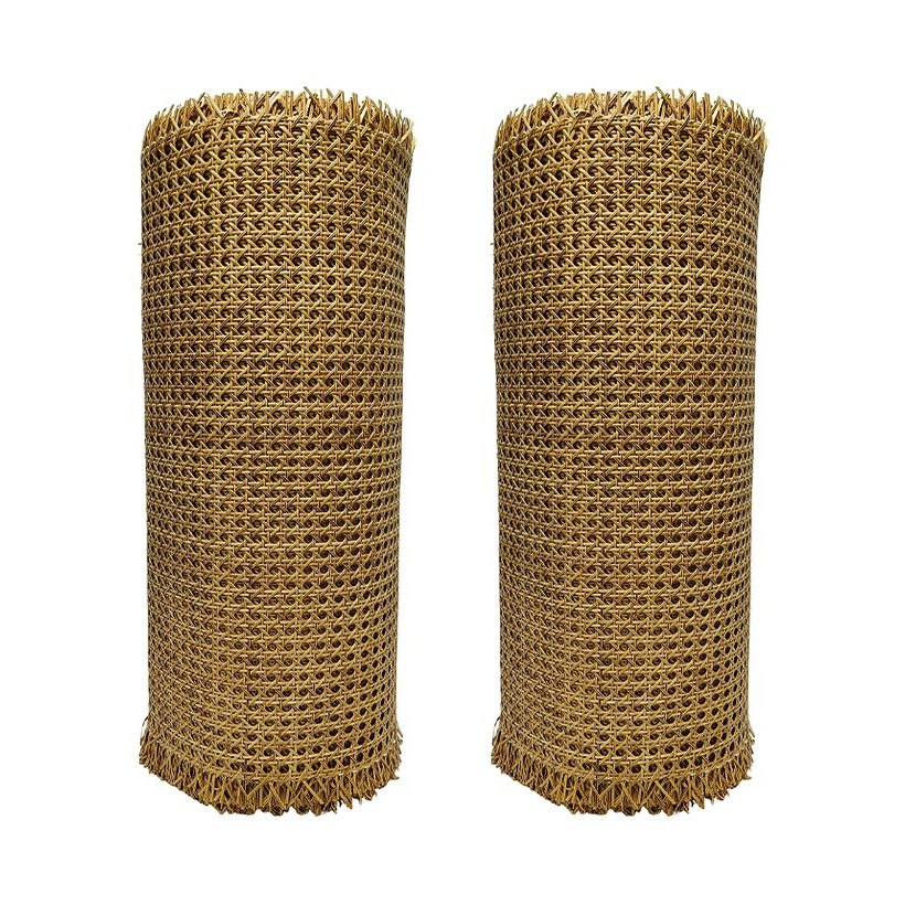 Wood Grain PE Octagon Rattan Mesh product photo 6
