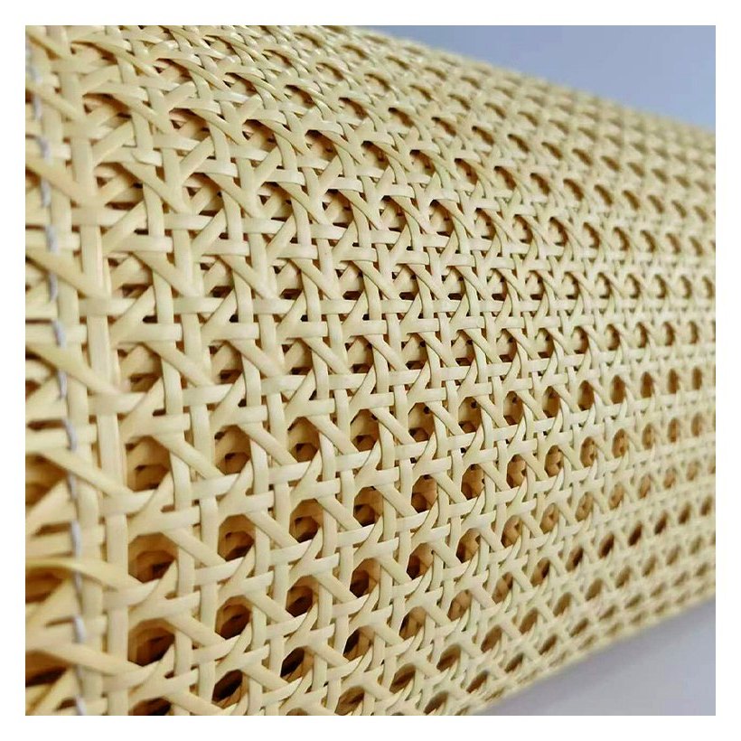 Yellow PE Octagon Rattan Mesh, 6.5–7.2 mm Hole product photo 4