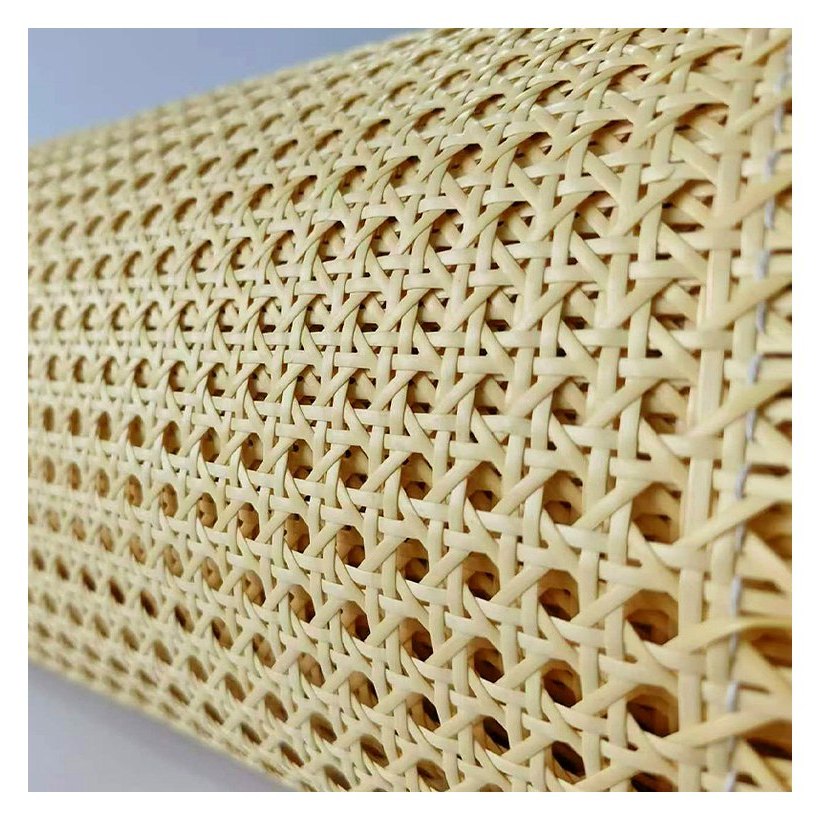 Yellow PE Rattan Webbing Roll for Panels product photo 3